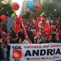 Sciopero manifestazione CGIL Andria