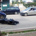 Incidente su via Mattia Preti: carambola moto con tre feriti