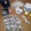 Bazar della droga rinvenuto in via Barletta: un 38enne arrestato