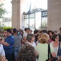 Sit-in di protesta dei lavoratori delle Cooperative Sociali a Palazzo di Città