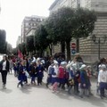 I due colorati cortei di Libera ad Andria