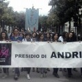 I due colorati cortei di Libera ad Andria