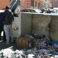 Incidente in Via Bari: una Panda "cappotta" un furgonato ecologico