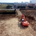 Liceo Scientifico: escavatori al lavoro per l'ampliamento
