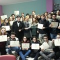 Ragazzi del Liceo Scientifico all'Istituto Verdi-Cafaro