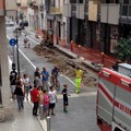 Principio di incendio in una palazzina di viale Crispi