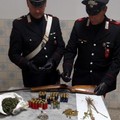 Sequestro dei Carabinieri di  un fucile e droga