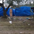 Pulizia straordinaria nel campo di via Montefaraone