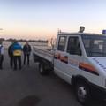 allestimento campo di accoglienza misericordia di andria