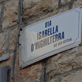 Via Fellecchia, ponteggio abbandonato