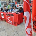 Cgil in piazza Catuma