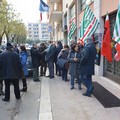 Protesta CGIL CISL UIL contro chiusura patronati