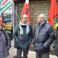 Protesta CGIL CISL UIL contro chiusura patronati