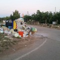 Via Vecchia Spinazzola, una discarica a cielo aperto