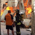 Incendio via Lupicini Andria