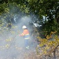 Vasto incendio in contrada San Vittore