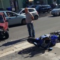 Incidente auto moto viale Virgilio Andria