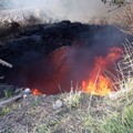 Pecore morte bruciate in una vecchia piscina in Contrada Monte Pietroso