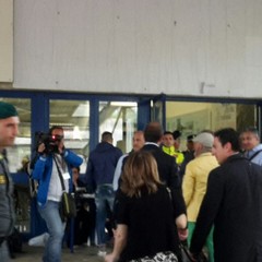 Funerali nel Palasport di Andria