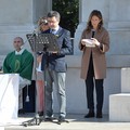 Unità Forze Armate, corona di alloro al Monumento dei Caduti