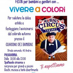 Mr Big Circus domenica 15 settembre nel magico “Giardino dei Bambini”