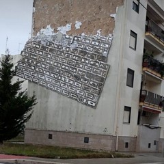 Alcuni dei danni prodotti dalla tromba d'aria