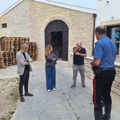 il Prefetto Isabella Fusiello visita la masseria San Vittore