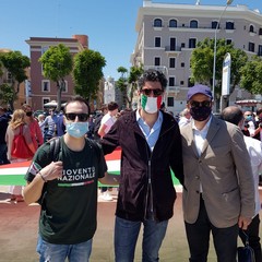 Anche da Andria alla manifestazione del centrodestra unito in piazza a Bari