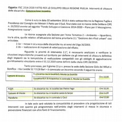 Ex discarica ex Fratelli Acquaviva, Ass. Del Giudice: "Sì alla bonifica, no alla discarica"