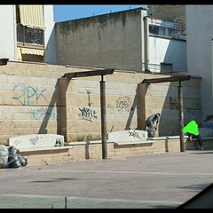 Verso un cambiamento di mentalità: ripulite le panchine di via Manara