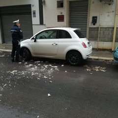 Alcuni dei danni prodotti dalla tromba d'aria