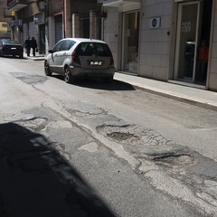 buche in via Duca degli Abruzzi