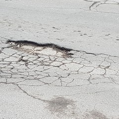 Paesaggio lunare per le vie di Andria