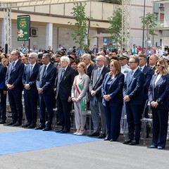 Foto della cerimonia per il 10° Anniversario del disastro ferroviario