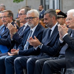 Foto della cerimonia per il 10° Anniversario del disastro ferroviario