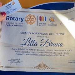 Alla Preside Lilla Bruno il premio "Rotariano dell'anno 2020/21"