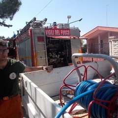 incendio villa e boschetto