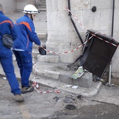 violento incidente su pendio San Lorenzo