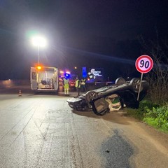 incidente stradale via Corato