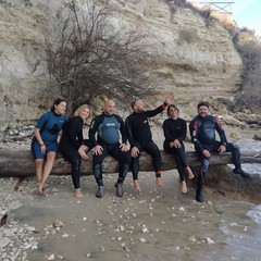 Il Centro Sub Andria e l'associazione Suppiamo ripuliscono alcune spiagge di Trani