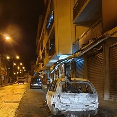 incendio in via Puccini