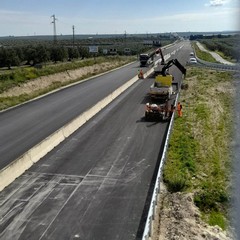 lavori sulla provinciale Andria Canosa di Puglia
