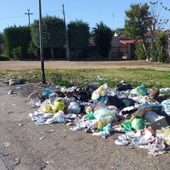 Il borgo Troianelli invaso da rifiuti