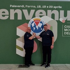 Gigi Vurchio e Angelo d’Addato al Campionato Mondiale di Pizza