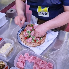 Esibizione di Gigi Vurchio al campionato mondiale di pizza