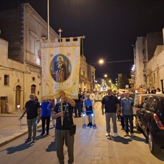 processione notturna per il trasferimento del simulacro della Madonna dei Miracoli