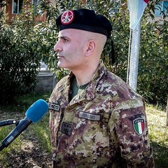 CTE REGGIMENTO FANTERIA TORINO COL SANDRO IERVOLINO DURANTE LA DONAZIONE
