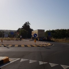 Traffico a rilento sulla devizione della ex sp 231
