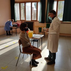 docenti vaccinati al liceo Classico "Troia" di Andria