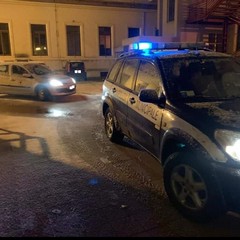 intervento della Polizia locale e dei volontari della CRI